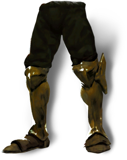 Gilded Spearman's Greaves game icon