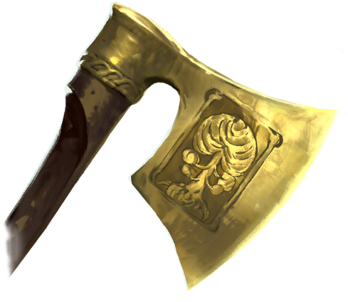Golden Woodcutter's Axe game icon